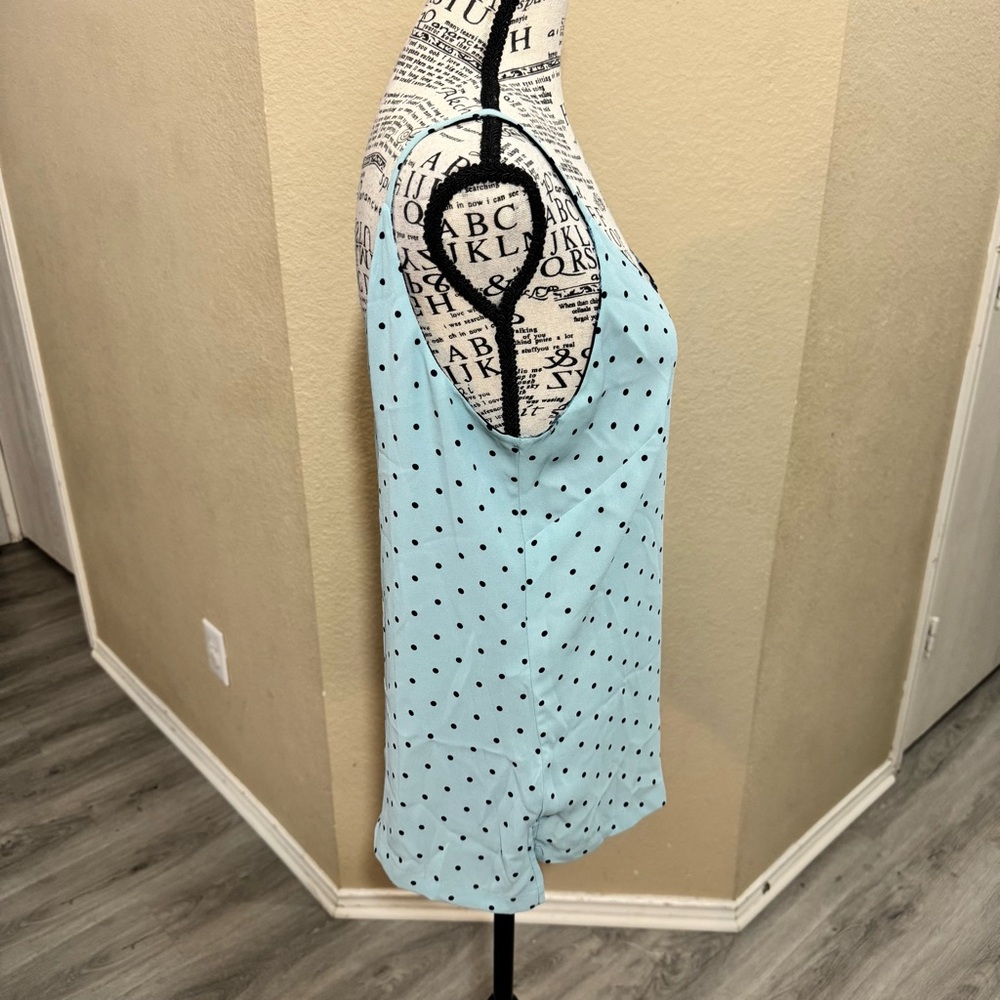 White House Black Market Blue Floral Camisole - Picture 8 of 12